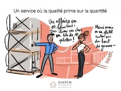SISTEM Provence réalise une sélection rigoureuse de ses partenaires fournisseurs